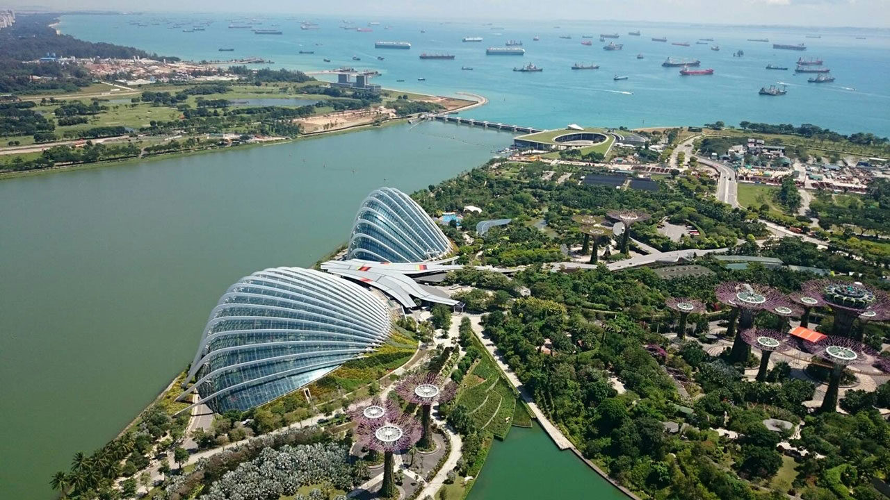 緑豊かなシンガポール