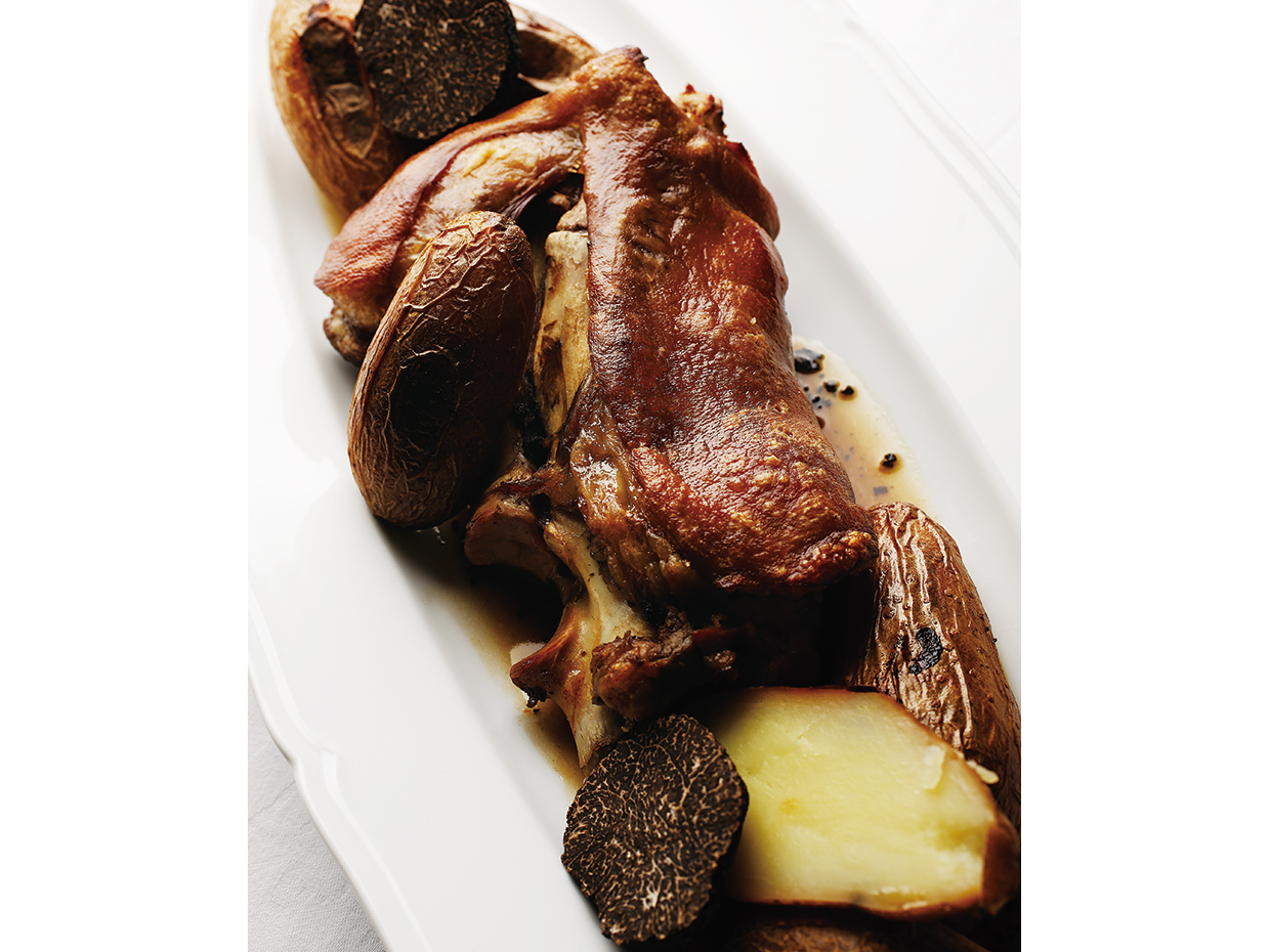 ル・マンジュ・トゥー、アルザスの伝統料理、豚のすね肉のロースト