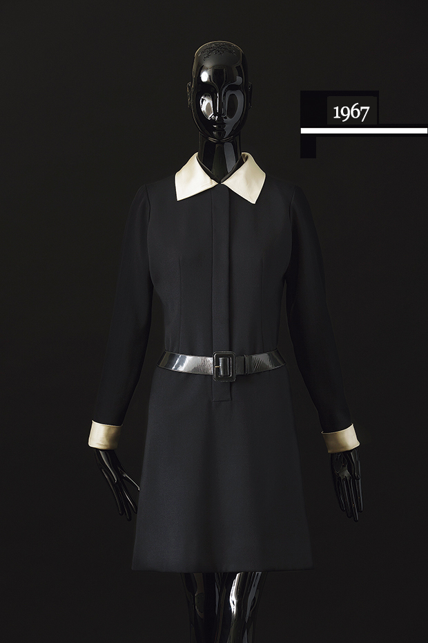 イヴ・サンローラン、1967年セヴリーヌ・セリジーのドレス