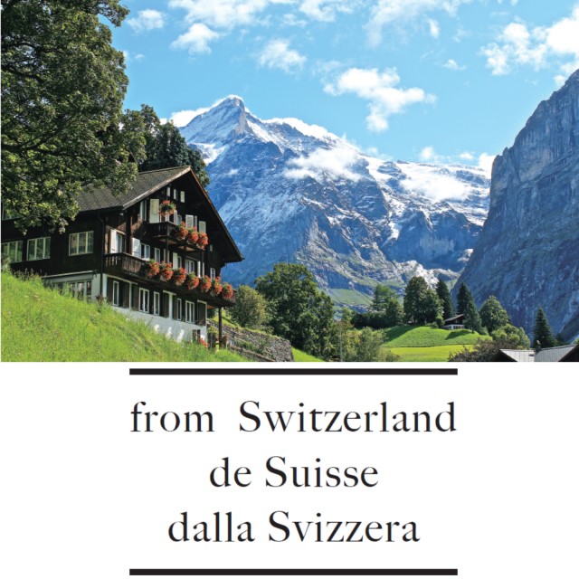 from Switzerland de Suisse dalla Svizzera -GIFT&GIFT-