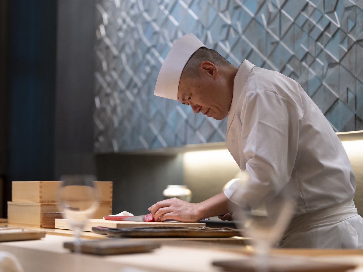 京都で本格的な江戸前寿司を食す、鮨 銀座おのでら、フォーシーズンズホテル京都